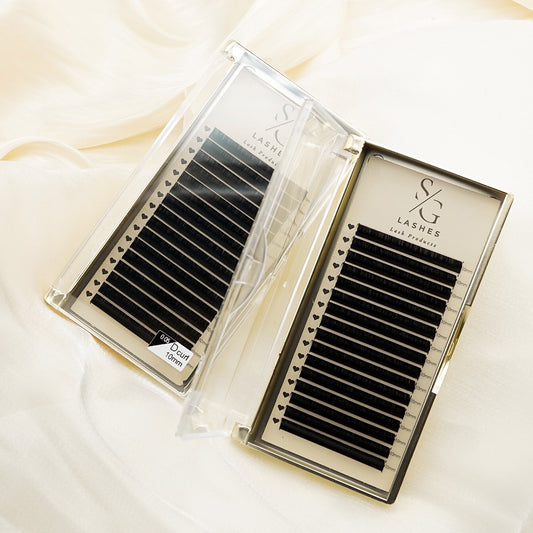 EASY FANNING LASH TRAYS 0.05 D curl